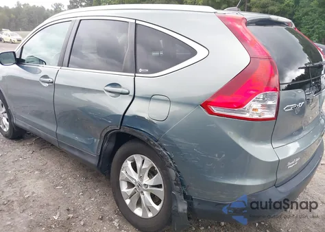 2012 Honda Cr-V Ex-L from USA, damaged, VIN 5J6RM4H78CL016562